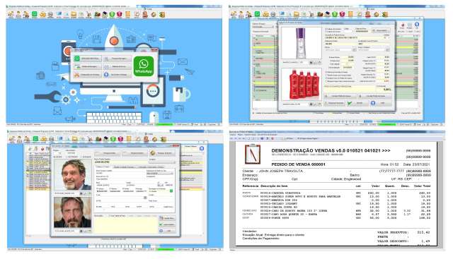 Programa Controle de Estoque, Pedido de Vendas e Financeiro v5.0 PLUS + WHATSAPP