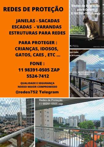 Redes de Proteção no Guarapiranga, Av. Guarapiranga, (11) 98391-0505