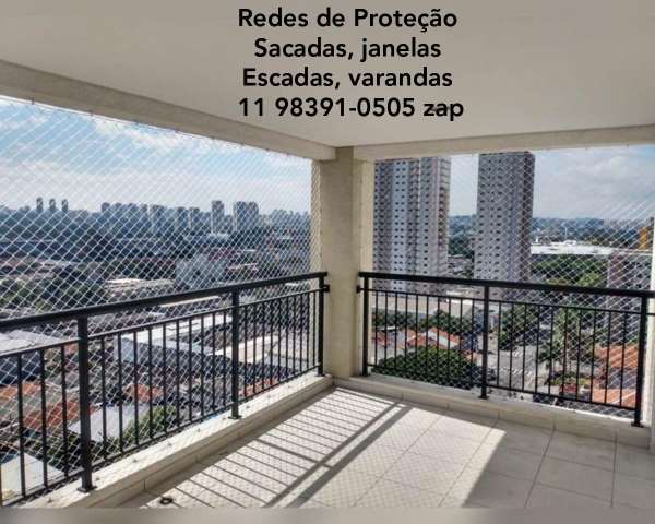 Telas de Proteção em Janelas, Varandas, Gradil, sacadas, etc... (11)  5541-8283