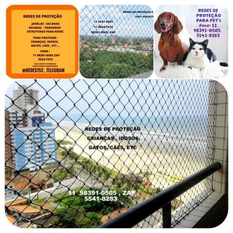 Redes de Proteção no Campo Belo, Rua Barão de Jaceguai, (11) 5541-8283