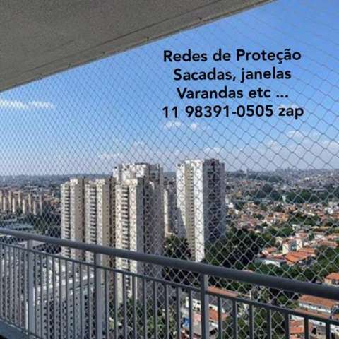 Redes de Proteção no Jardim Marajoara, (11) 5541-8283 