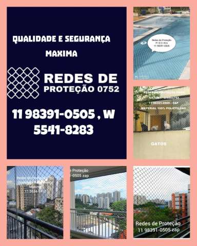 Redes de Proteção no Socorro, Rua José Rafaelli 506, (11) 98391-0505