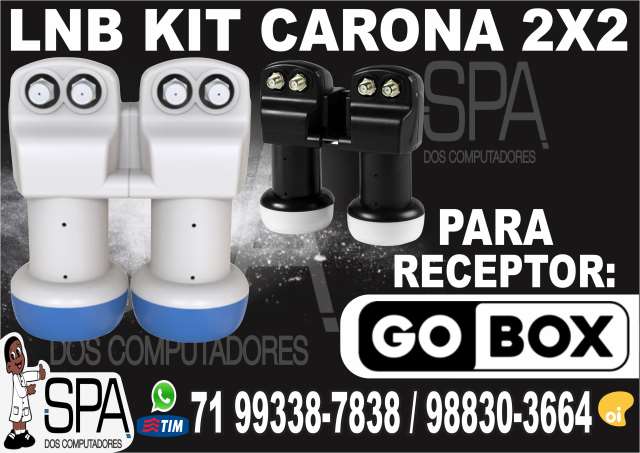 Kit Carona Lnb 2x2 Universal para Gobox em Salvador Ba