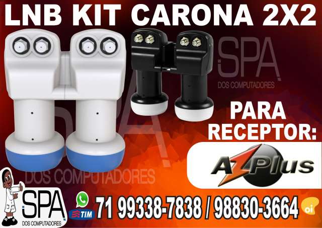 Kit Carona Lnb 2x2 Universal para Azplus em Salvador Ba