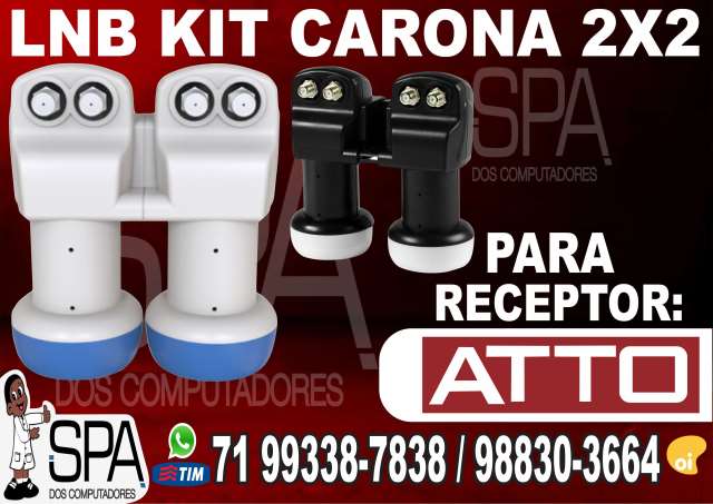 Kit Carona Lnb 2x2 Universal para Atto em Salvador Ba